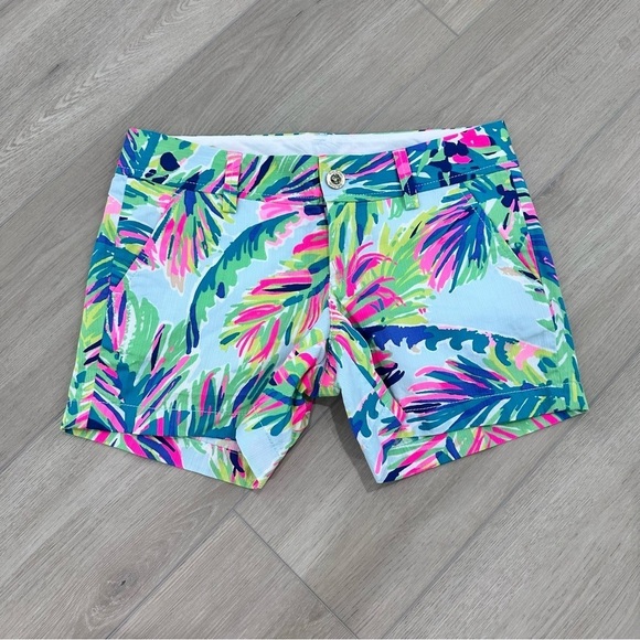 NWOT Lilly Pulitzer 5 inch Callahan shorts in island time multicolor size 2 - Picture 2 of 7